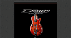 Desktop Screenshot of demersguitars.com