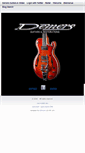 Mobile Screenshot of demersguitars.com